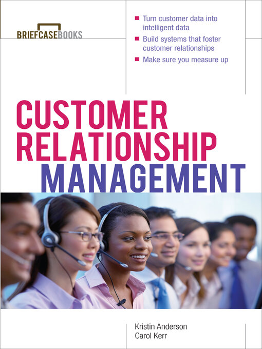 Title details for Customer Relationship Management by Kristin L. Anderson - Available